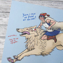 Load image into Gallery viewer, Yato Hime Illustration A5 Mini Print
