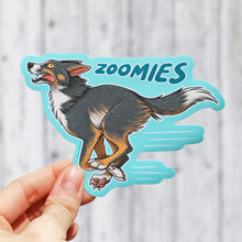 Load image into Gallery viewer, Zoomies Vinyl Sticker
