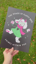 Load and play video in Gallery viewer, Fluffy Boys Foil A4 Print
