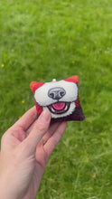 Load and play video in Gallery viewer, Squeaky Snoots ~ Red Panda Plush Pillow Keyring
