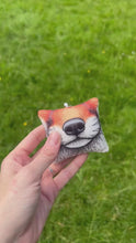 Load and play video in Gallery viewer, Squeaky Snoots ~ Red Fox Plush Pillow Keyring
