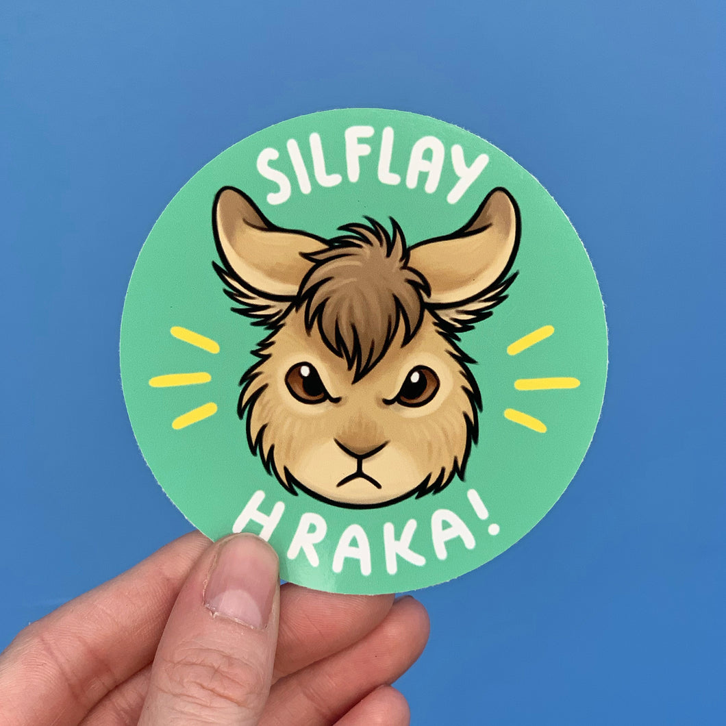 Silflay Hraka! Bigwig Vinyl Sticker