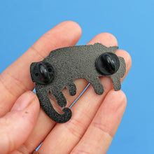 Load image into Gallery viewer, Binturong Enamel Pin + £2 Donation to ABConservation
