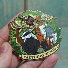 Load image into Gallery viewer, Farthing Wood Hard Enamel Pin
