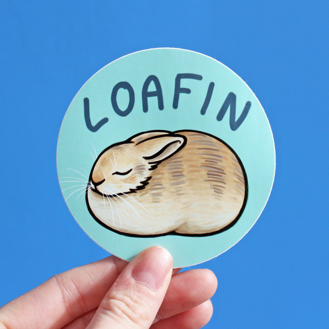 Loafin Vinyl Sticker