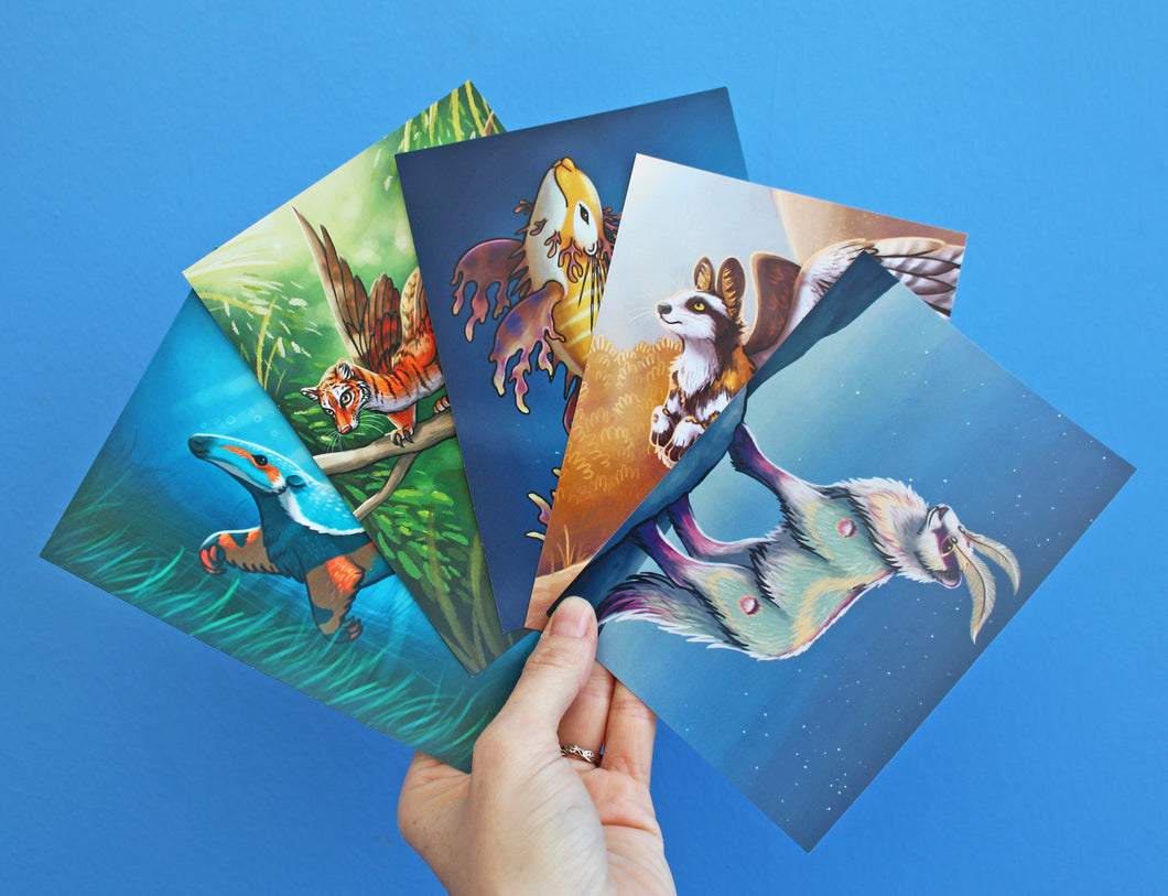 Fauna Fusions Postcard Pack
