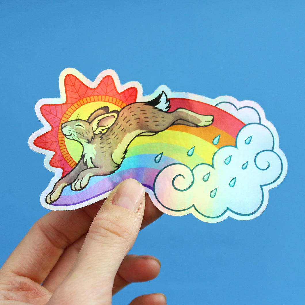 Prince Rainbow Holographic Sticker