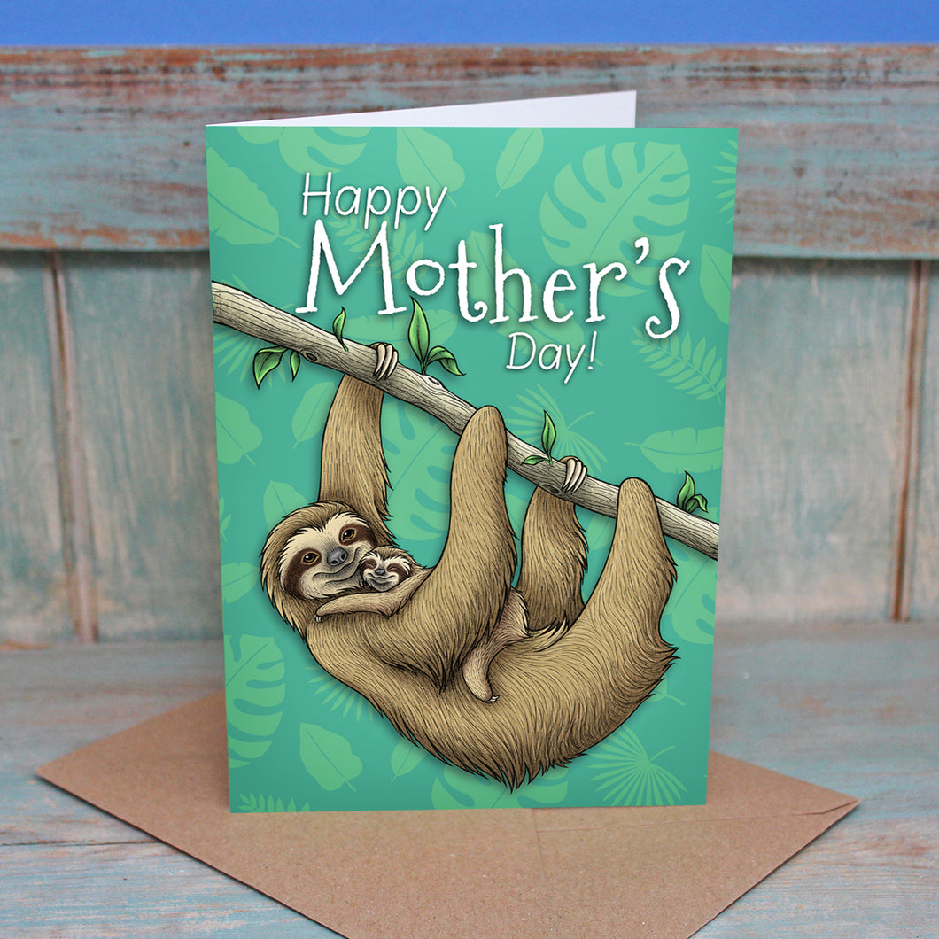 Sloths Happy Mother's Day Card