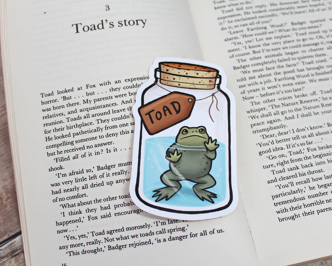 Toad Vinyl Sticker
