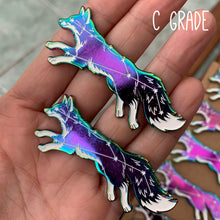 Load image into Gallery viewer, *Seconds Sale* Rainbow Vulpecula Enamel Pin
