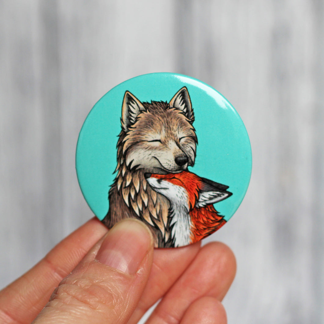 Wolf & Fox Badge
