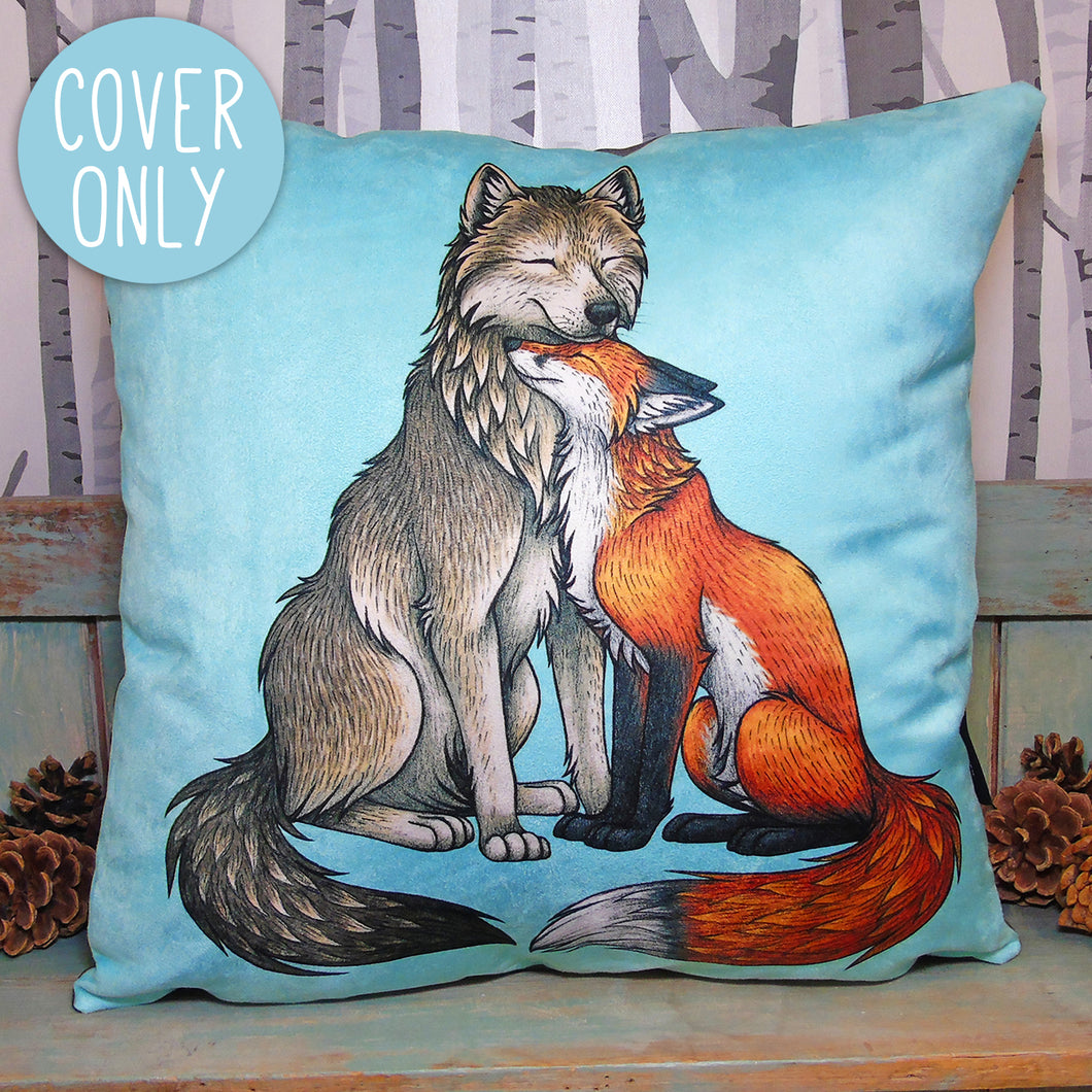 Wolf & Fox Cushion Cover Only