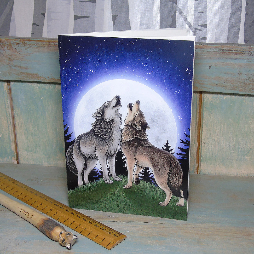 Wolf Song Illustration Notebook