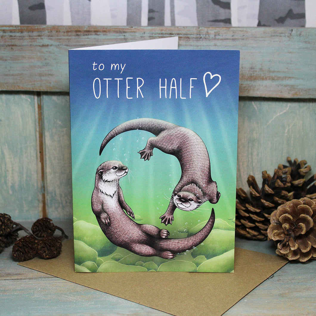 Otter Half Card