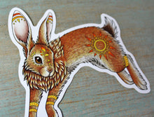 Load image into Gallery viewer, El-ahrairah &amp; The Black Rabbit of Inlé ~ Set of 2 Stickers
