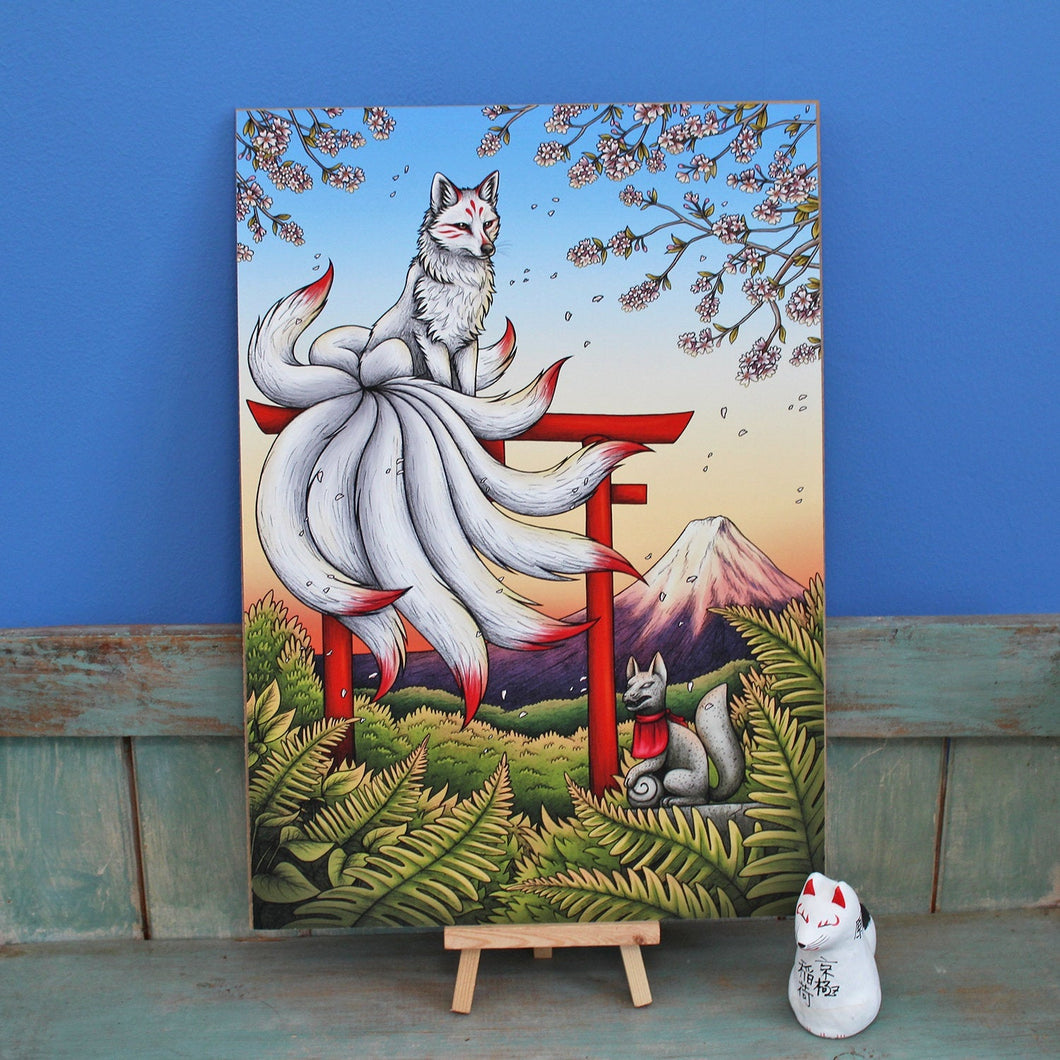 Kitsune Illustration A3 Giclée Print