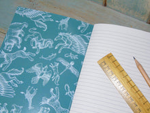 Load image into Gallery viewer, Midnight Menagerie Illustration Notebook
